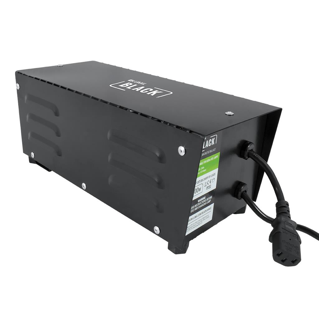 LUMii BLACK Metal Magnetic Ballast - hydroponics