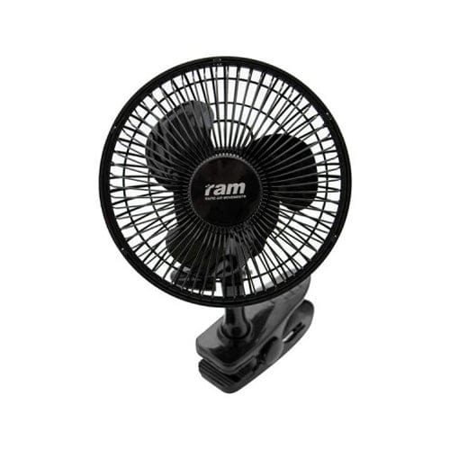 RAM 150mm (6") Clip On Fan 15W - hydroponics