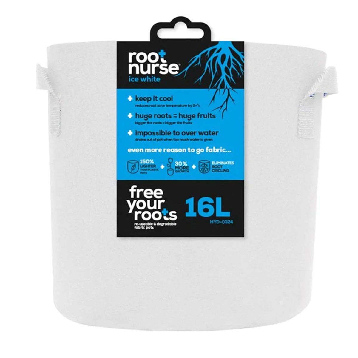 Root Nurse Fabric Ice Pots - hydroponics