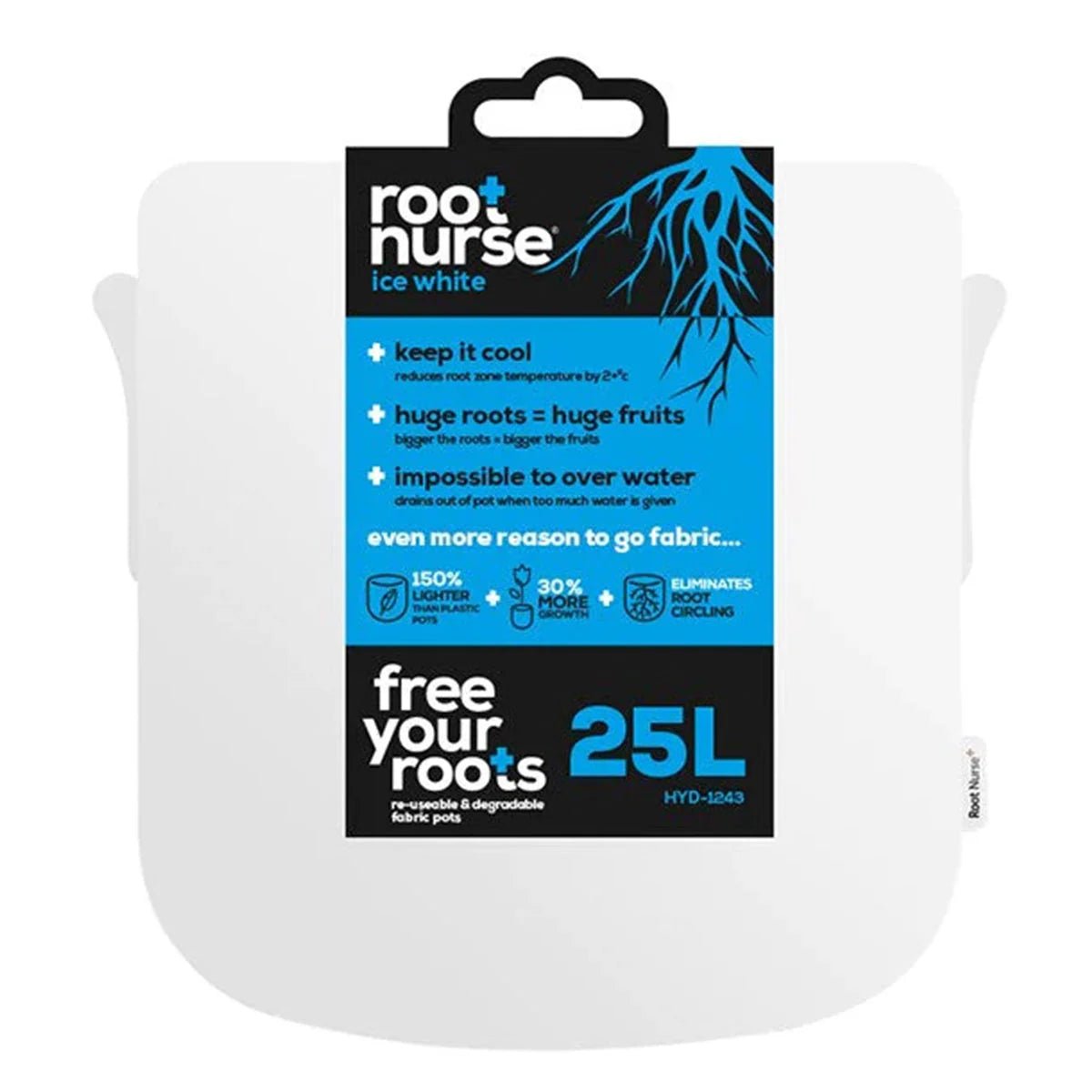 Root Nurse Fabric Ice Pots - hydroponics