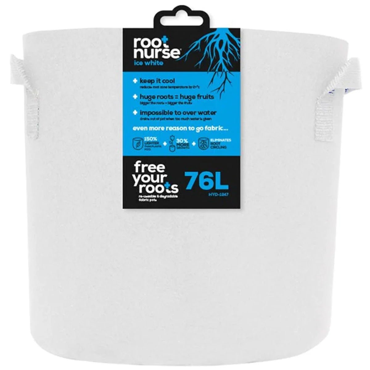 Root Nurse Fabric Ice Pots - hydroponics