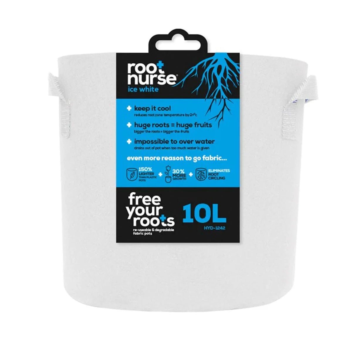 Root Nurse Fabric Ice Pots - hydroponics