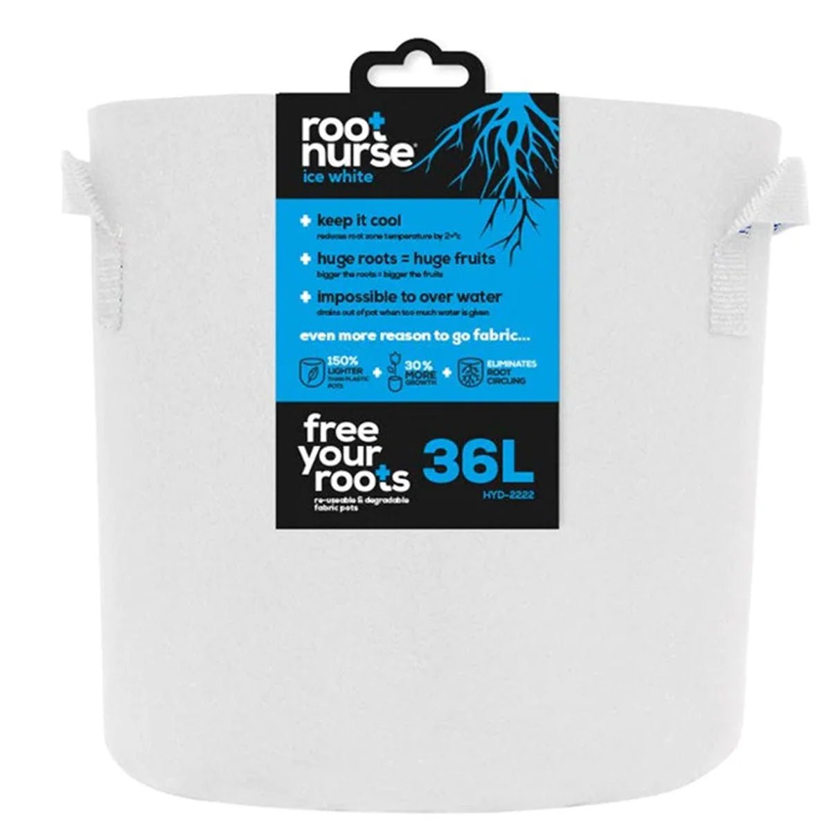 Root Nurse Fabric Ice Pots - hydroponics