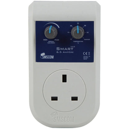 SMSCom 6.5 - Amp Plug - In Smart Fan Speed Controller - hydroponics