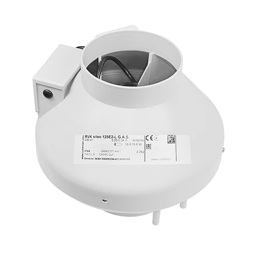 Systemair RVK Fan - hydroponics